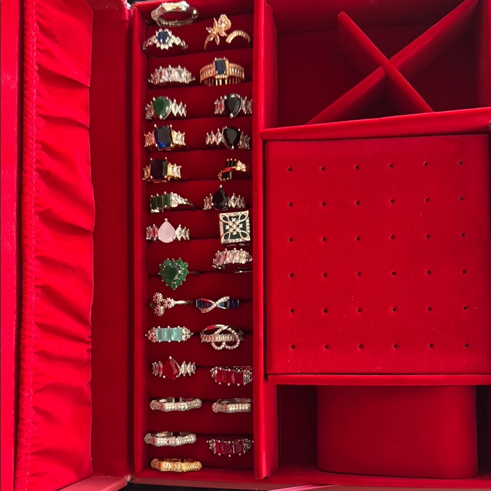 Beautiful rings each sold separately box not included